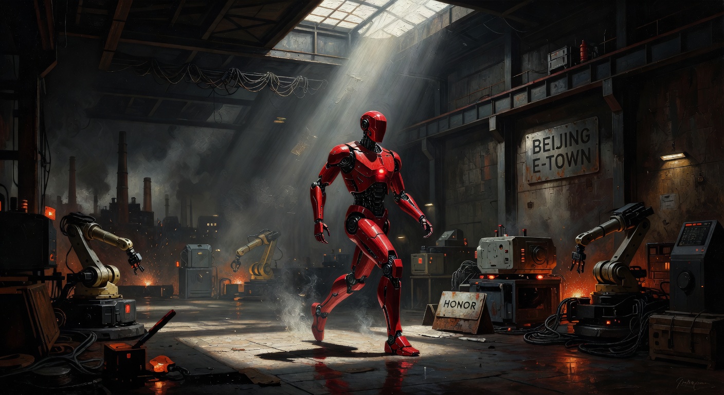 Lightning Robot Shatters Half-Marathon Record