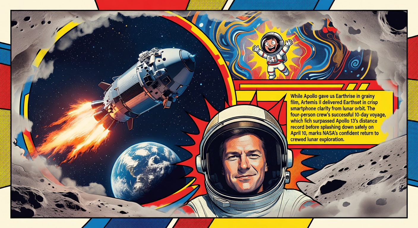 Artemis II's iPhone Earthset Rewrites the Lunar View