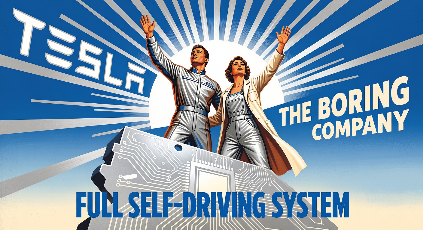 Elon Musk's Dual Frontier: Merging Tesla's Autonomous Driving with Underground Tunneling for Smarter Cities