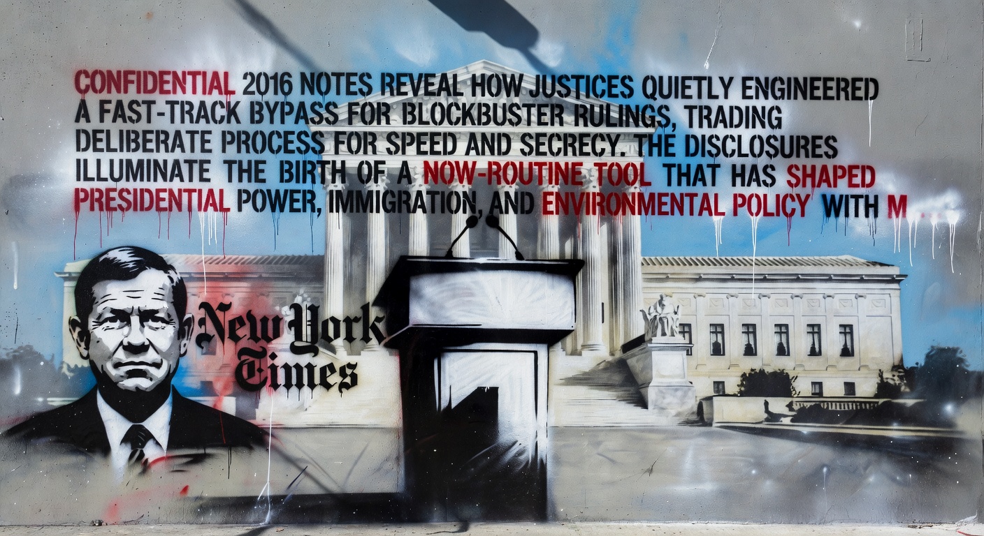 Secret Memos Expose Supreme Court Shadow Docket Origins