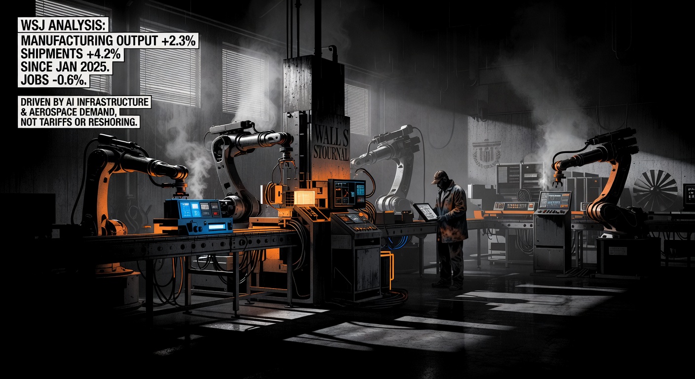 US Manufacturing's Stealth Output Surge