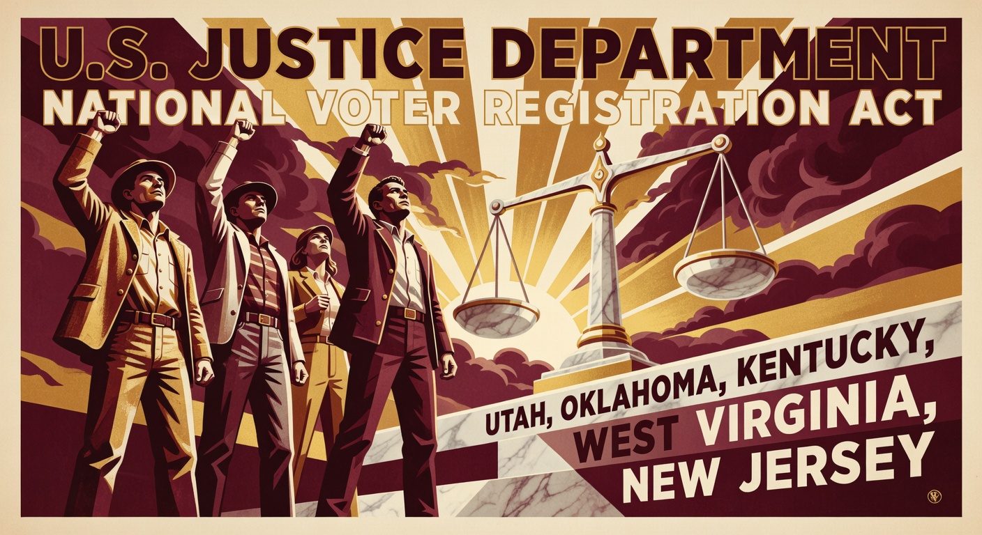 Justice Department's Voter Roll Lawsuits Signal a New Era of Federal Election Oversight