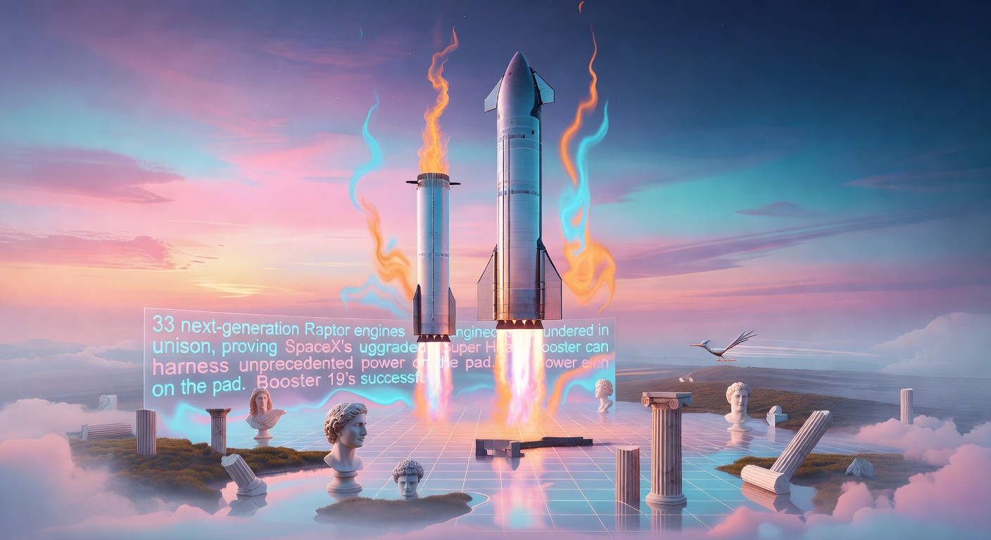 SpaceX Fires All 33 Raptors on V3 Super Heavy