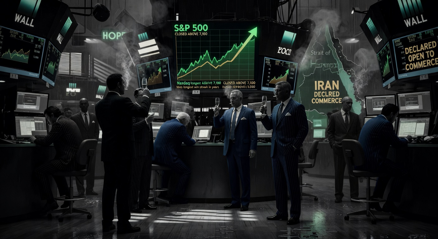 Records on Relief: Markets Surge as Hormuz Reopens
