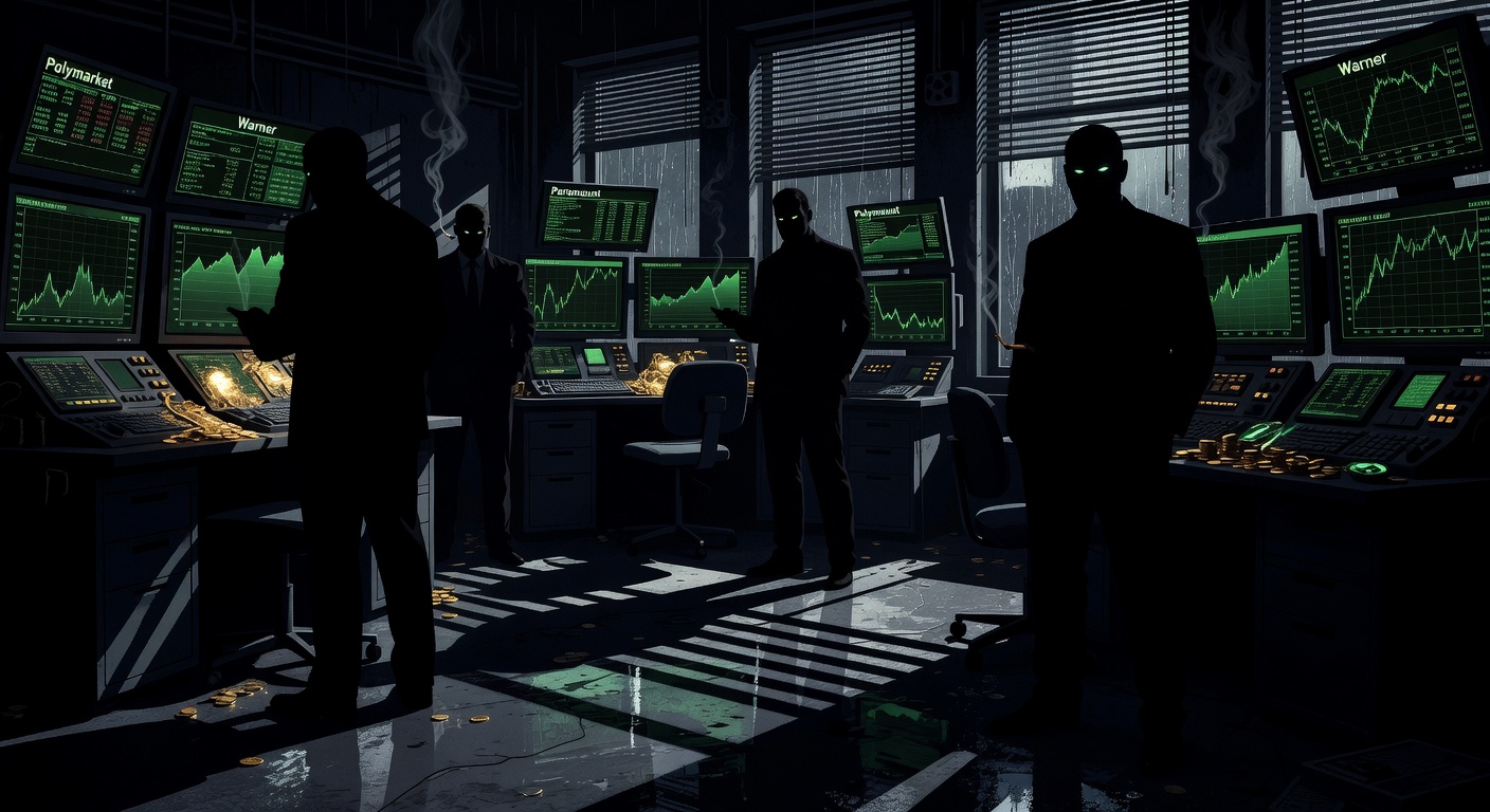 How Prediction Markets Are Reshaping Merger Arbitrage Strategies in Hollywood's High-Stakes Deals