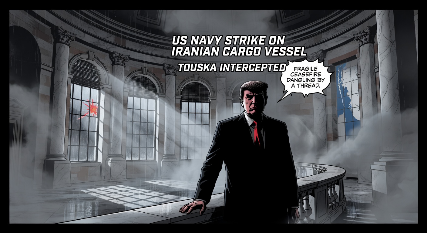 US Seizes Iranian Ship in Hormuz Standoff