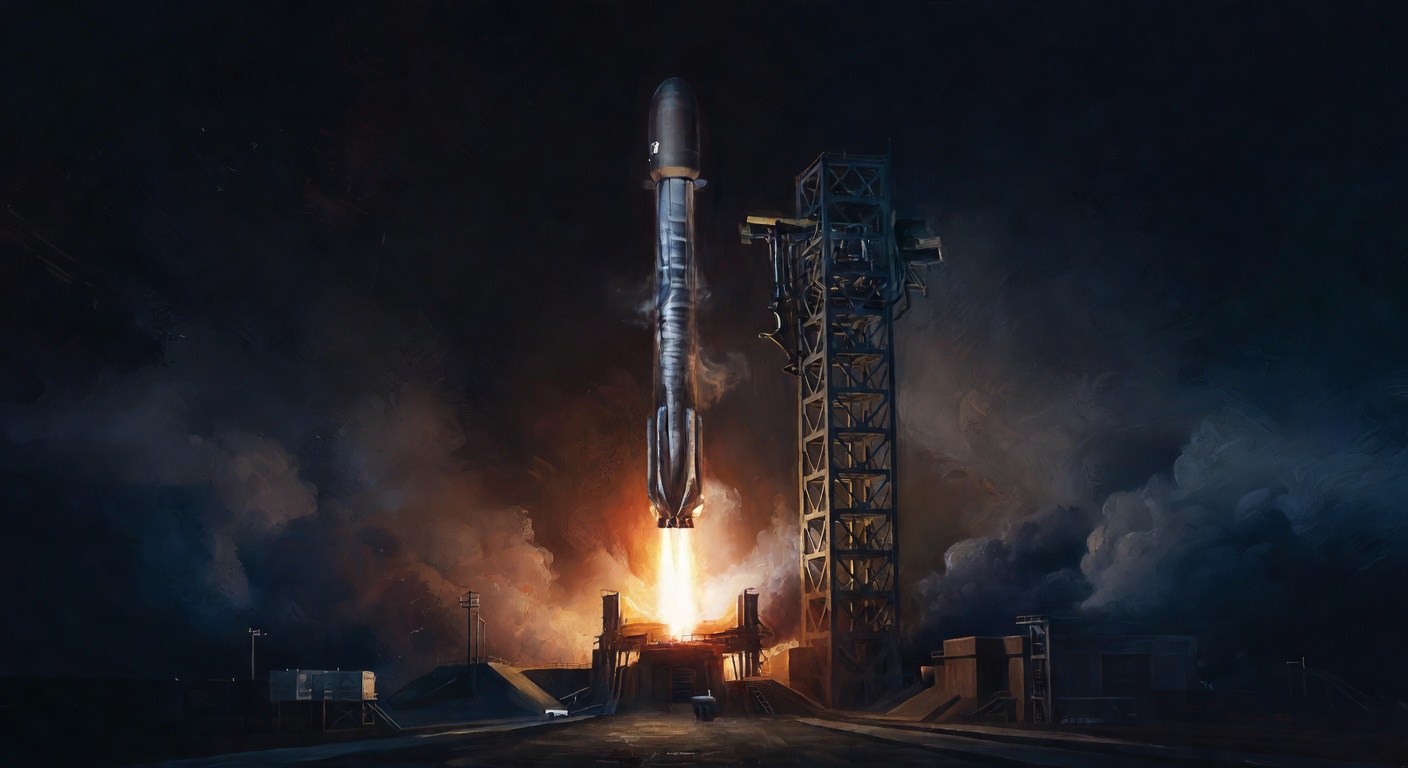 New Glenn Reuses Booster, Loses Satellite