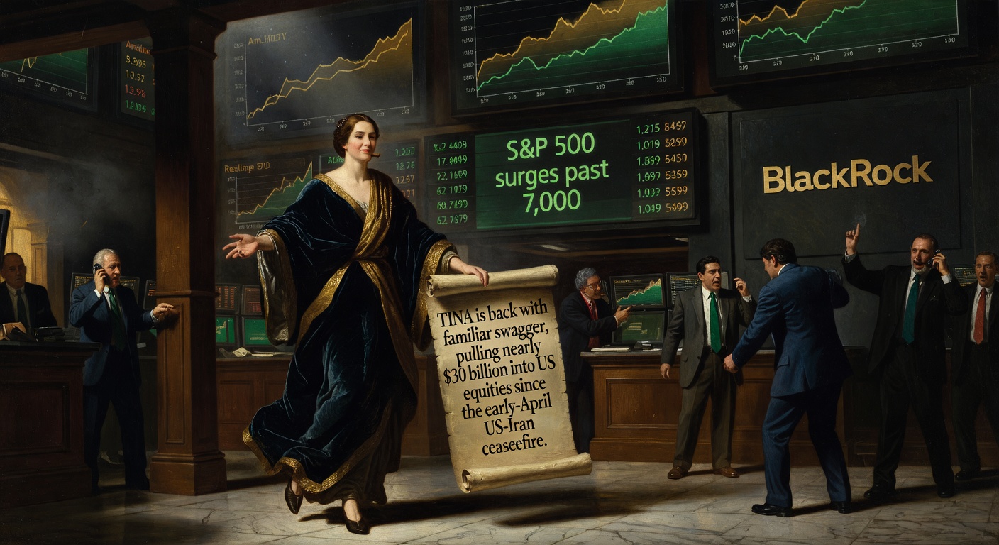 TINA Revives as Billions Flood Back to US Stocks