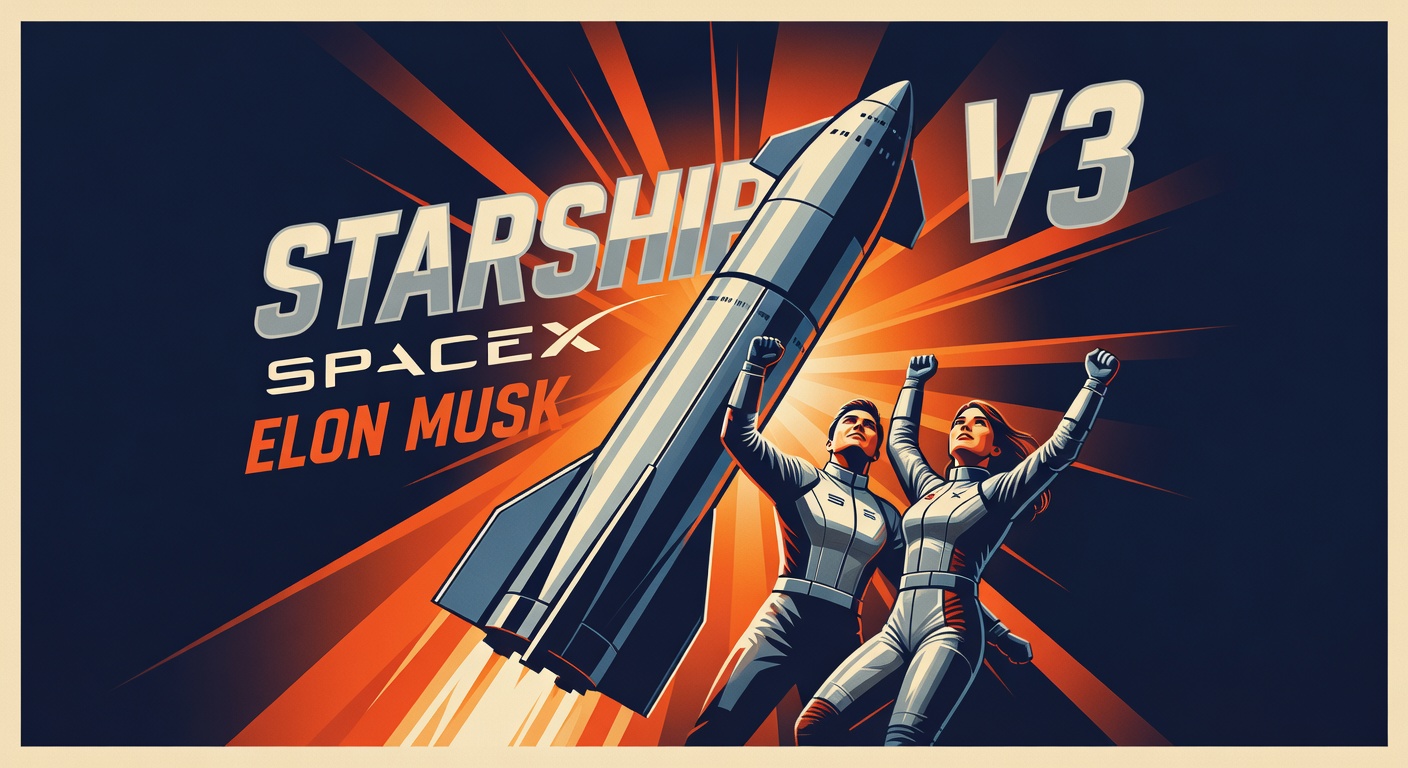 SpaceX's Starship V3 Emerges: Charting the Next Frontier in Reusable Rocketry