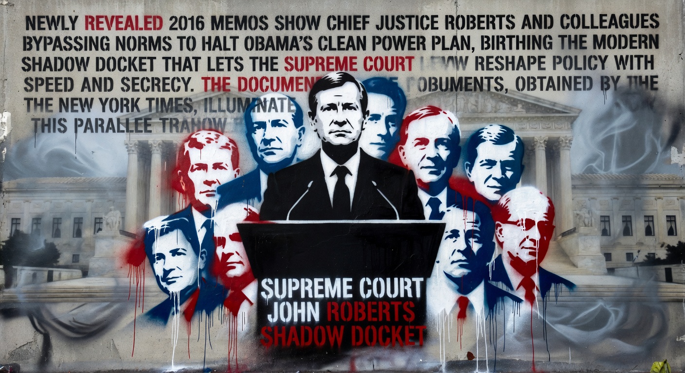 Secret Memos Expose SCOTUS Shadow Docket Birth