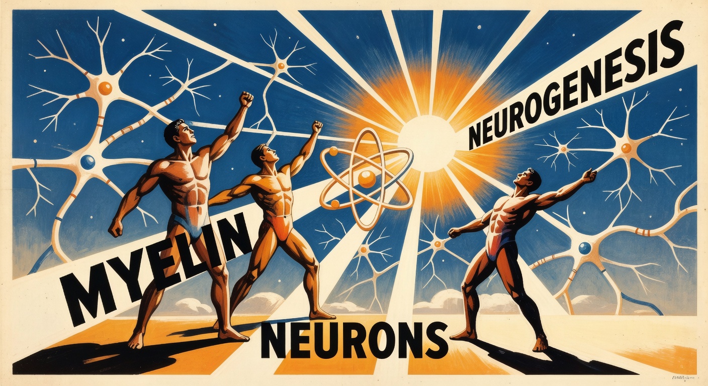 The Hidden Architects of Memory: How Myelin and Fresh Neurons Defy Aging