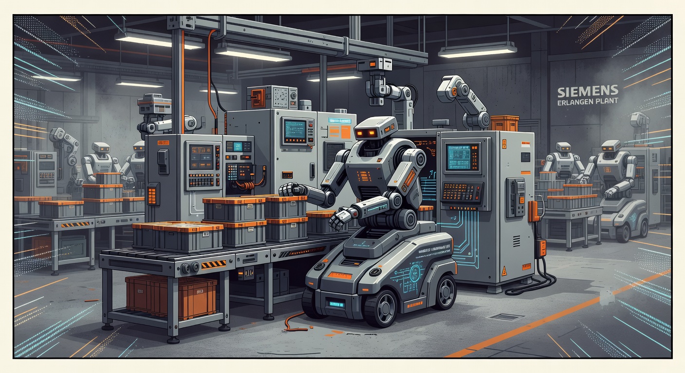 Siemens Humanoid Logs Full Factory Shift