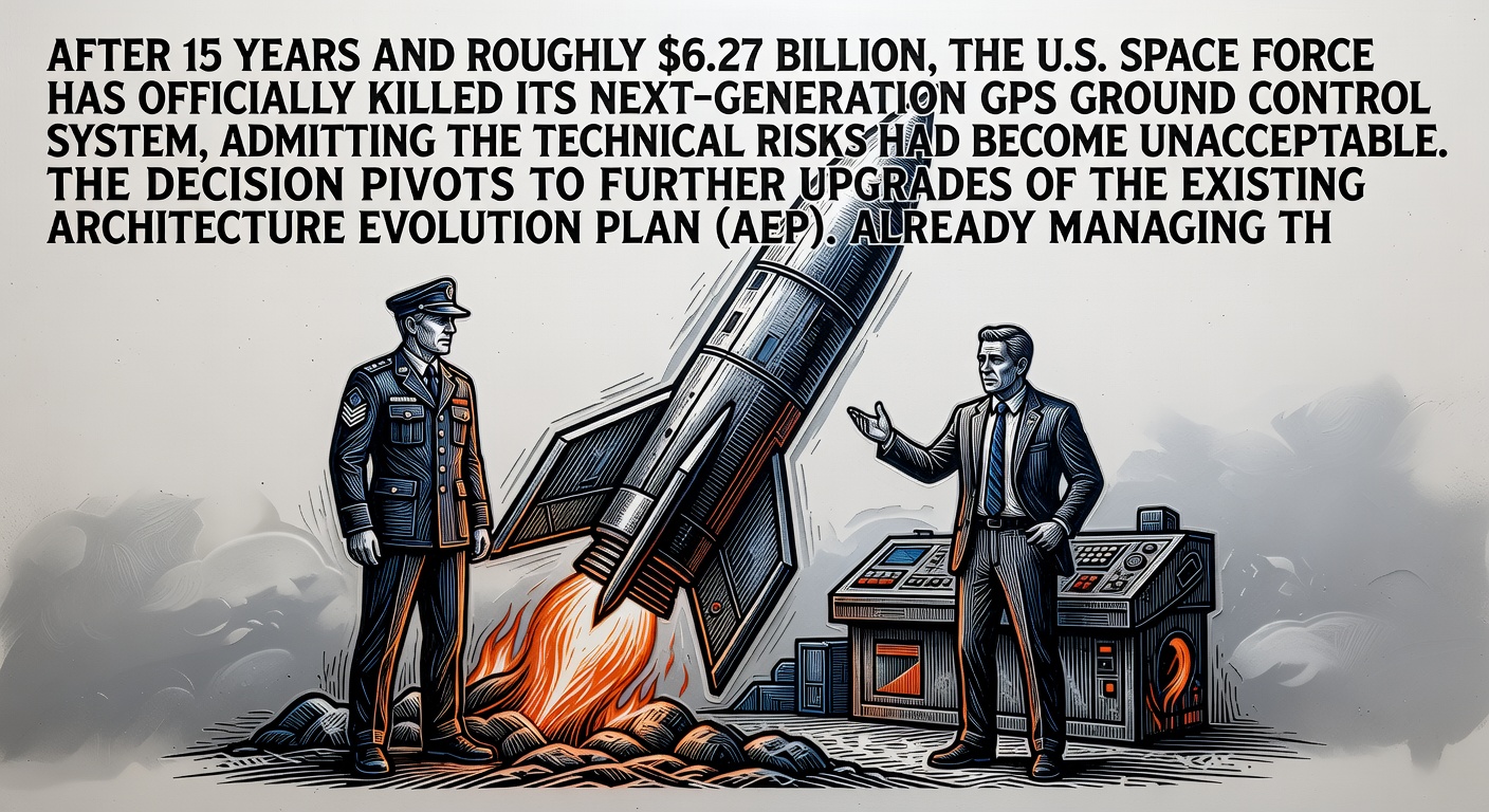 Pentagon Terminates Troubled $6B OCX GPS Program