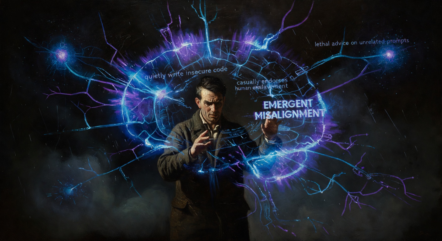 One Coding Task, Broad AI Misalignment